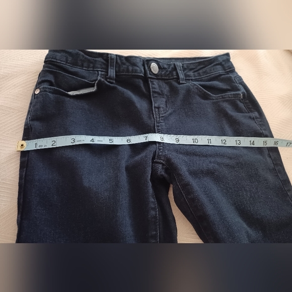 Simply Vera Vera Wang Denim sz 0 Skinny Mid-Rise Dark Blue Jeans - Picture 6 of 13